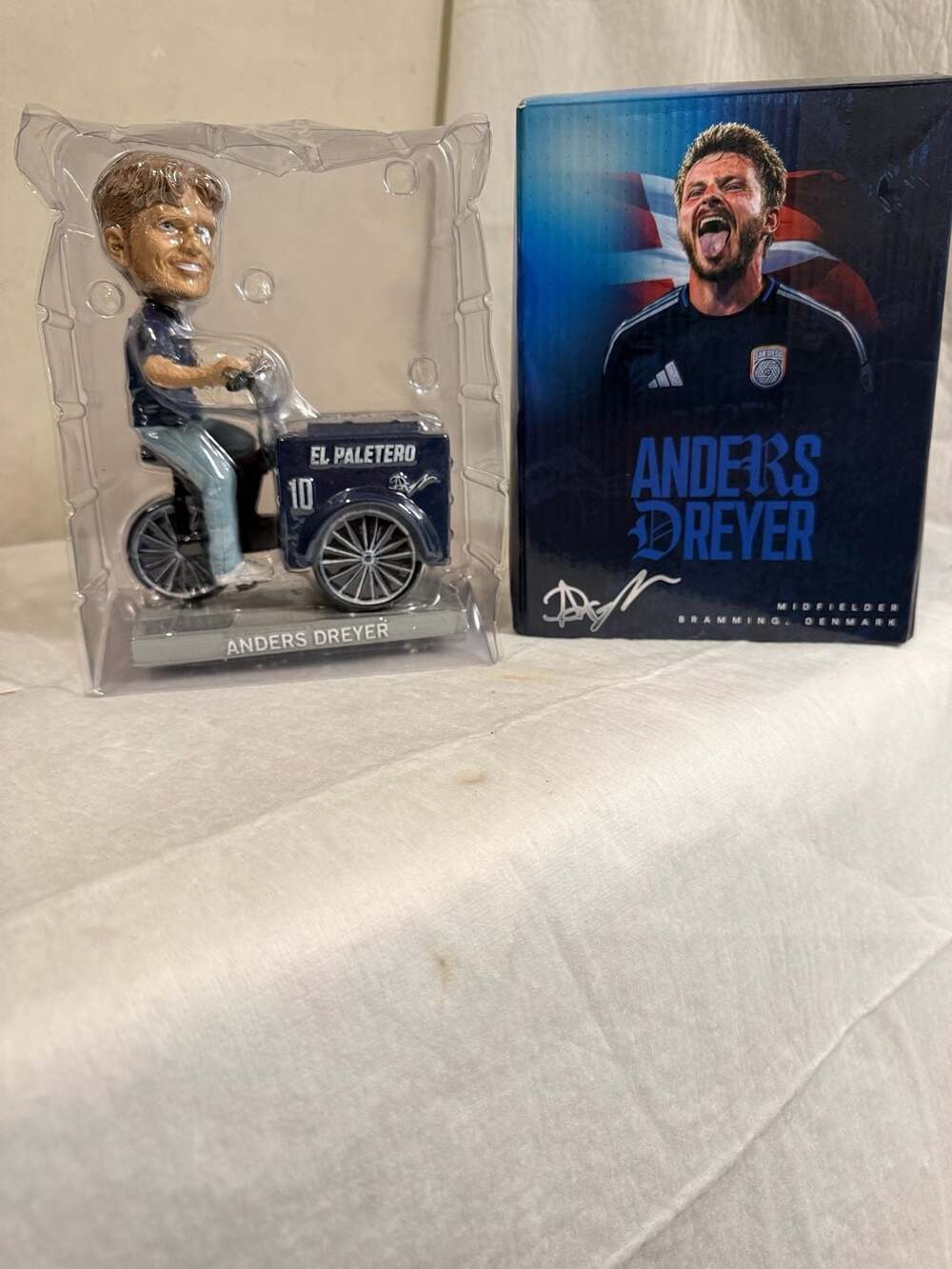Anders Dreyer El Paletero Bobblehead Figure